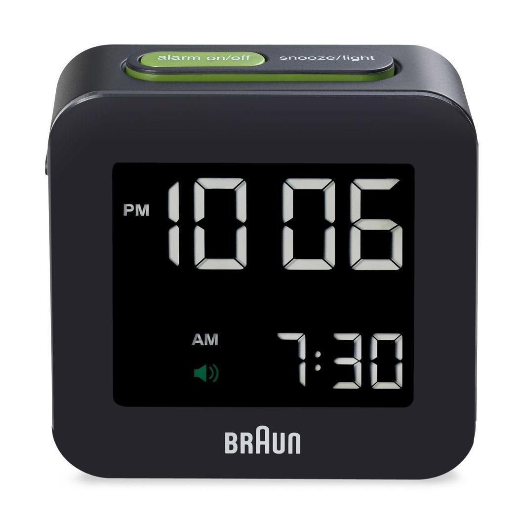 BRAUN デジタル アラームクロック ブラックの商品写真