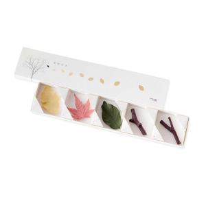 葉枝おき 箸置(5個セット) カラーの商品写真