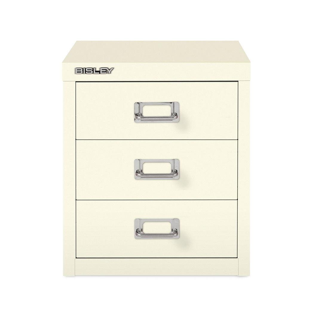 Bisley キャビネット 3ユニット ホワイトの商品写真