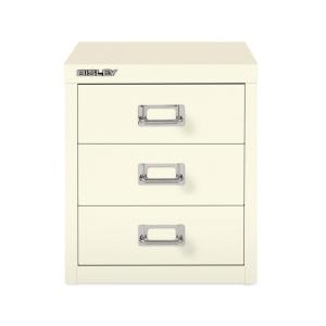 Bisley キャビネット 3ユニット ホワイトの商品写真