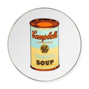 ウォーホル:Soup Cans Yellow インテリアプレートの商品写真