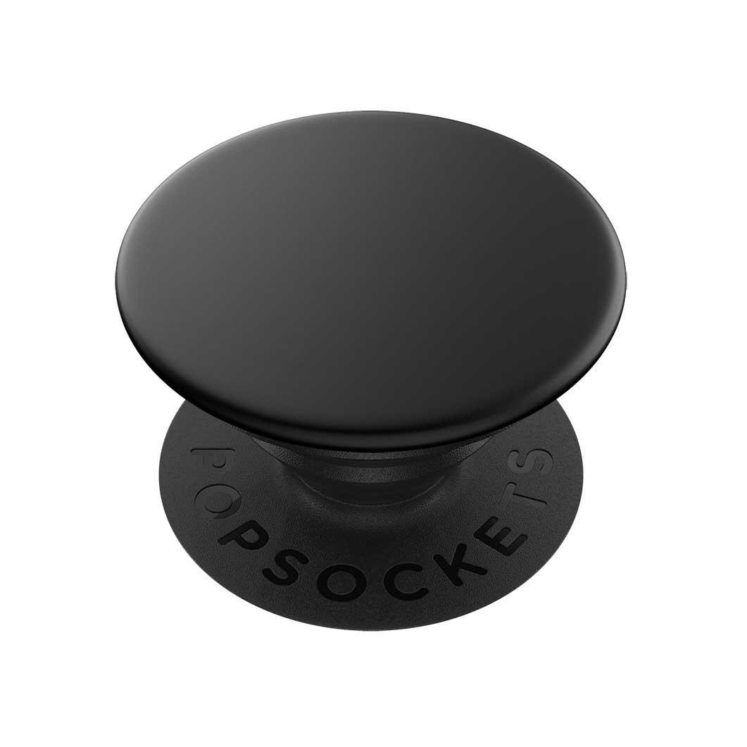 POPSOCKETS ポップグリップ アルミニウム ブラックの商品写真