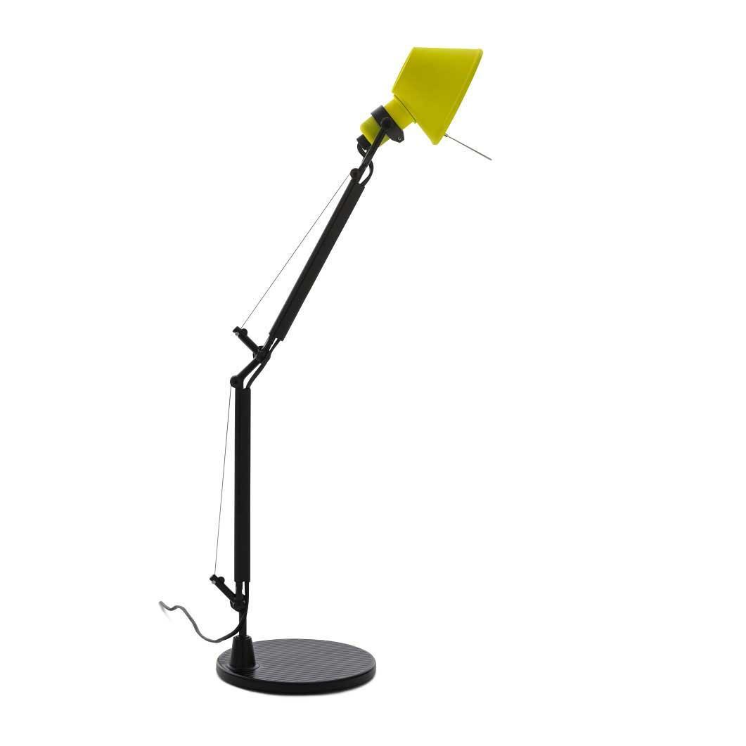 Tolomeo ミクロ テーブルランプ バイカラー ブラック/イエローの商品写真