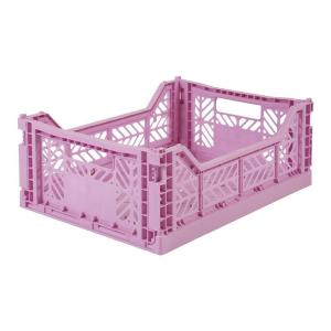 折りたたみ収納ボックス ミディ オーキッドの商品写真