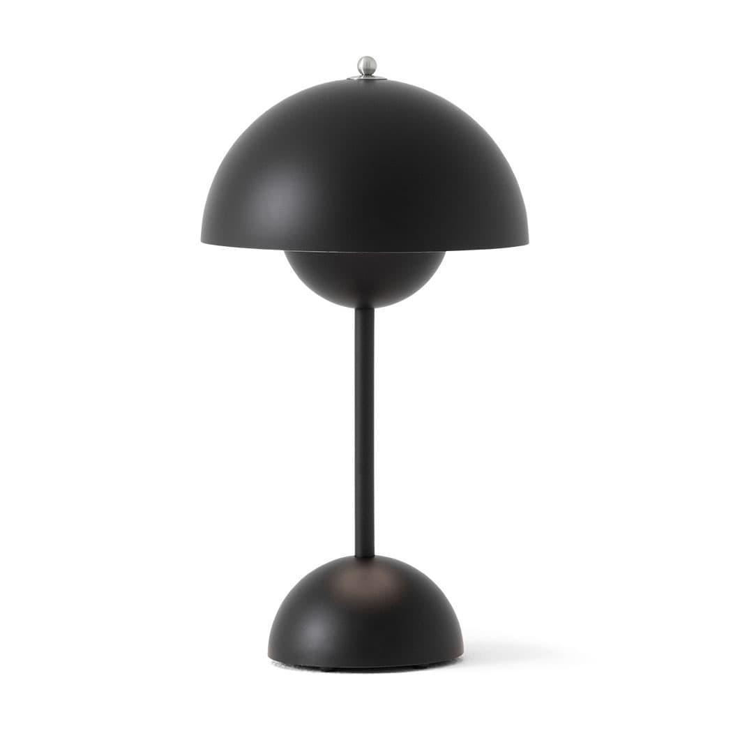 Flowerpot ポータブルテーブルランプ VP9 マットブラックの商品写真