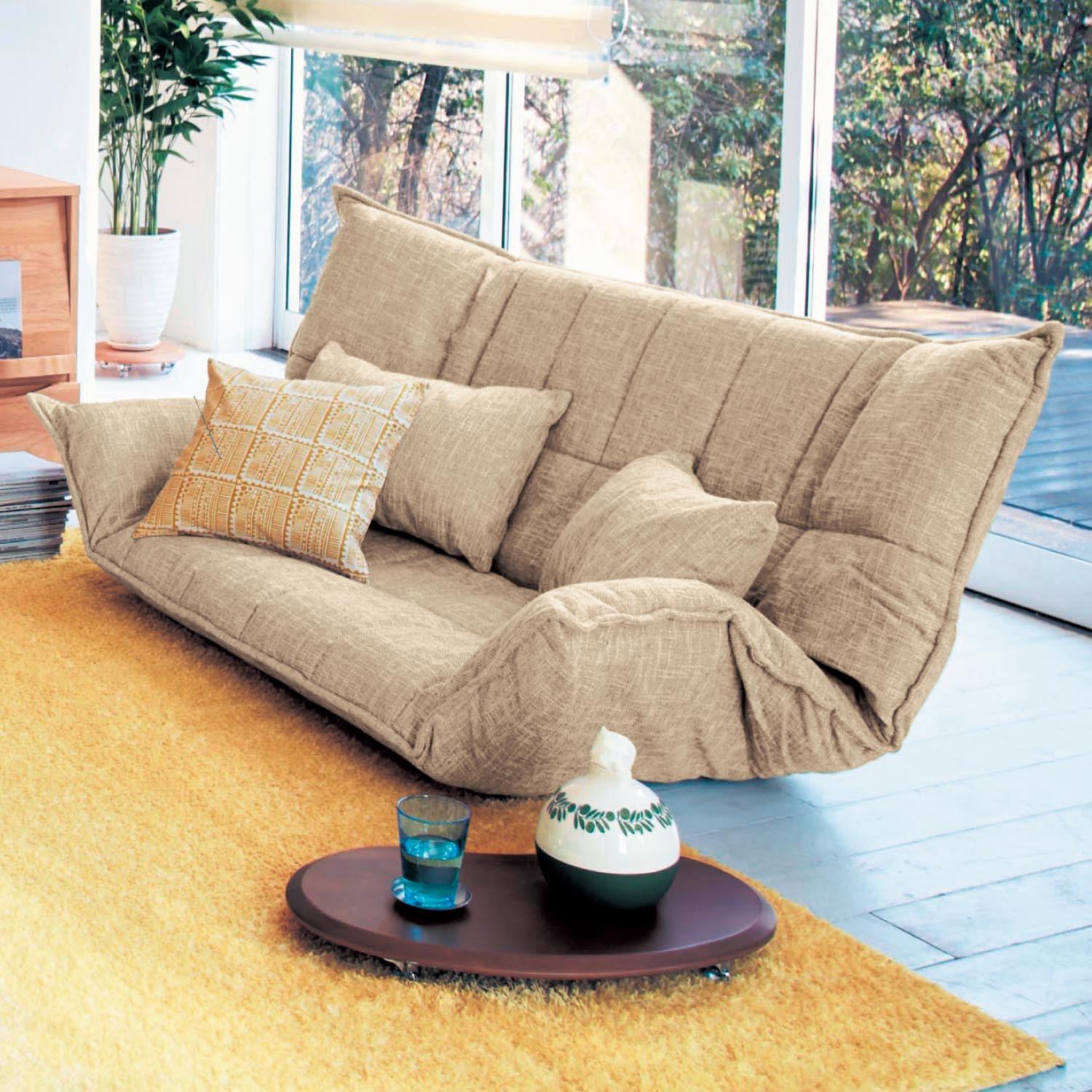 低反発ハイバックリクライニングソファー <幅153/幅183cm>の商品写真