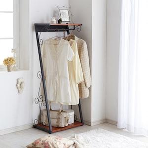 アイアンブティックハンガーラック <幅60cm>の商品写真