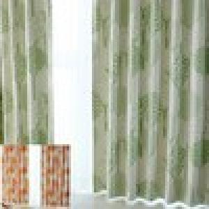 ツリーの柄の遮光カーテンの商品写真