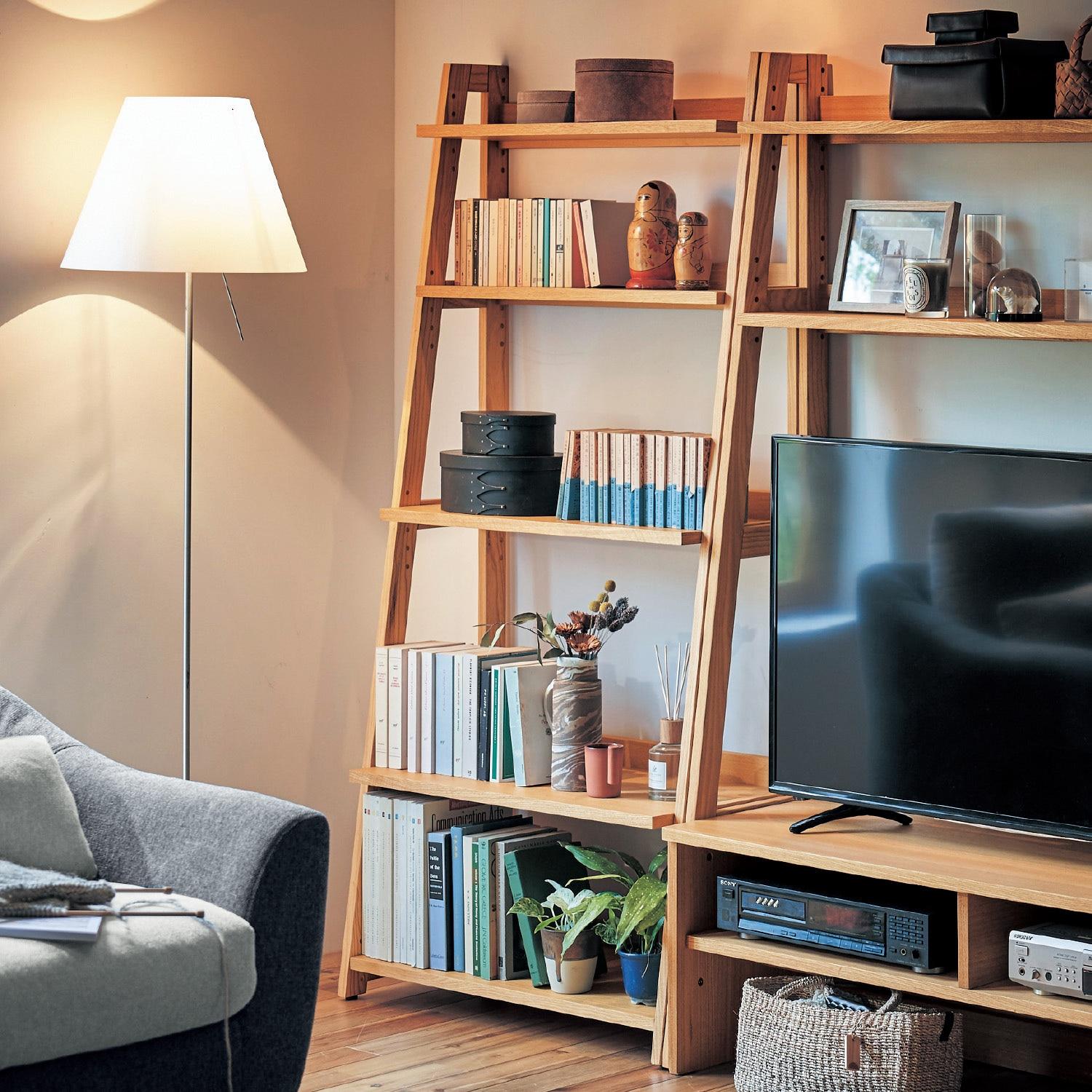 壁面シェルフ・本棚 <幅45/幅60/幅75cm>の商品写真