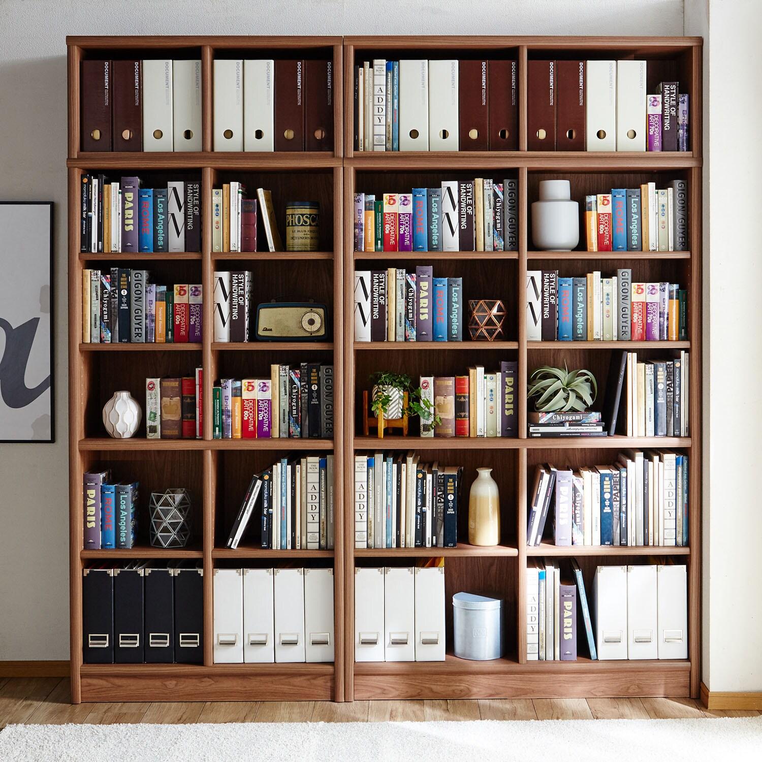 頑丈棚板のオープンラック・本棚 <高さ180.5cm>の商品写真