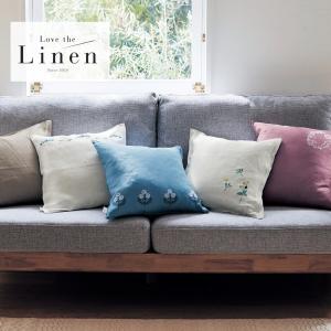 フレンチリネンカバー <クッションカバー/座布団カバー/長座布団カバー>の商品写真