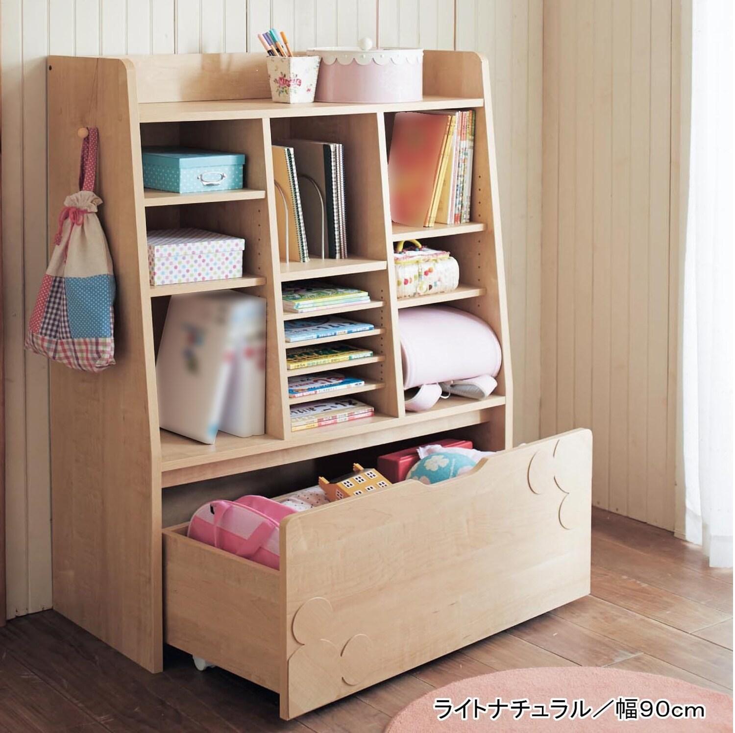 【おうちディズニー】学童用品収納ラック「ミッキーモチーフ」の商品写真