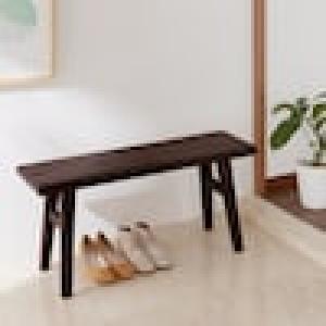 天然木玄関ベンチ <幅90cm>の商品写真