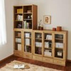 頑丈棚板のスタッキングキャビネット(扉)の商品写真