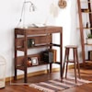 ウォルナット材のコンソールの商品写真