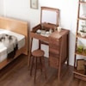 【北海道産】 ウォルナット材のドレッサーの商品写真