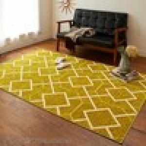 幾何デザインの多機能ラグの商品写真