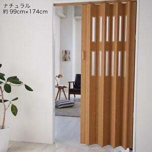 窓付き間仕切りパネルドアの商品写真