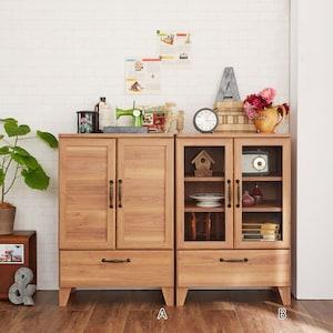 レトロカントリー風キャビネットの商品写真