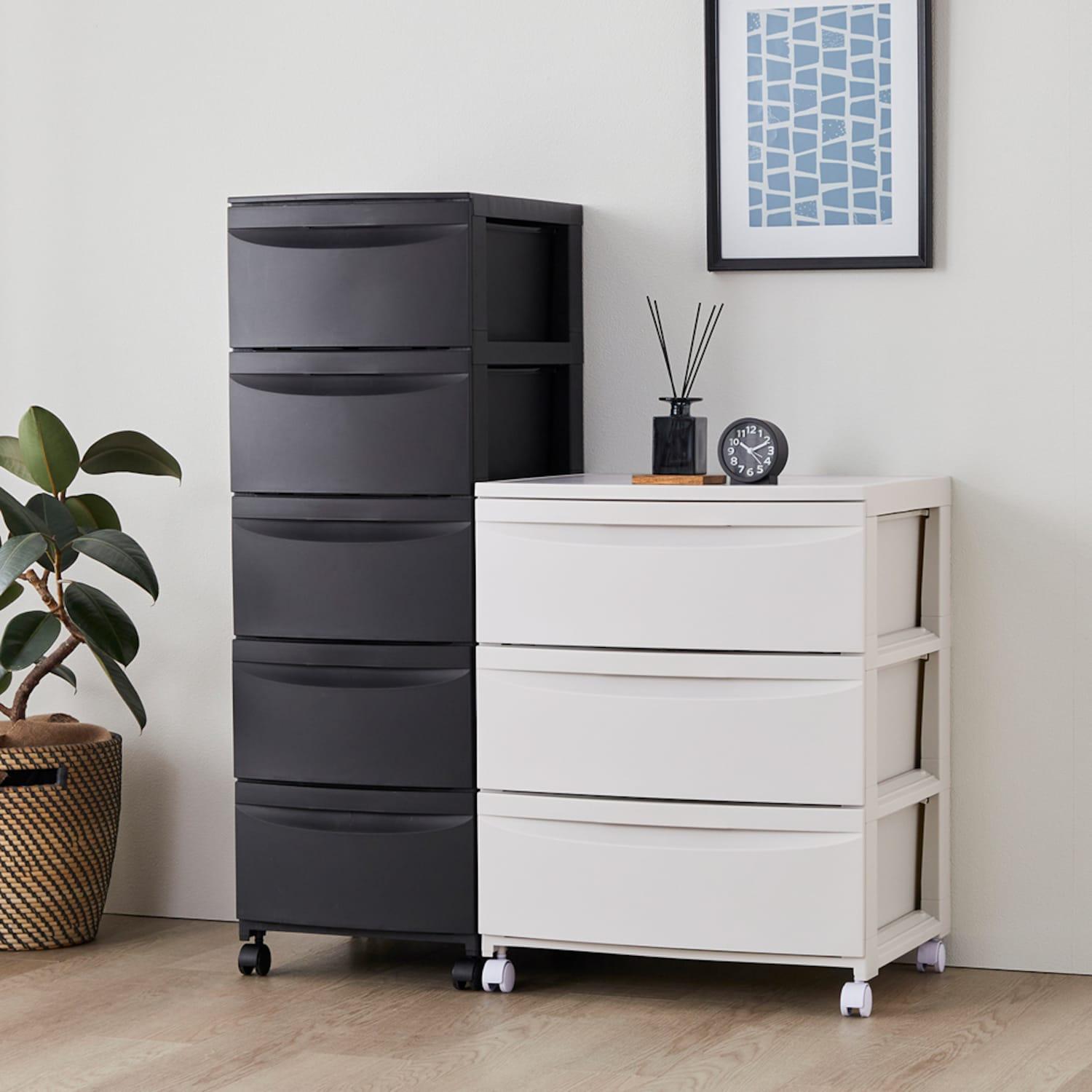 キャスター付き収納チェストの商品写真