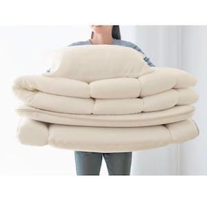 持ち運びらくらく!軽量布団3点セットの商品写真