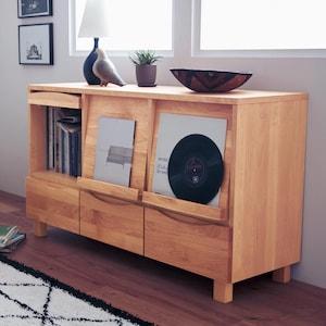 あたたかみのあるアルダー材のフラップローボードの商品写真