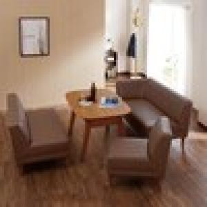 【生地オーダー】 ダイニングソファー 【合皮5色/ファブリック4色から選べる】<カラー選択はショッピングカート内で行えます>の商品写真