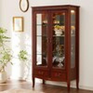 LEDライト付きクラシックコレクションキャビネットの商品写真