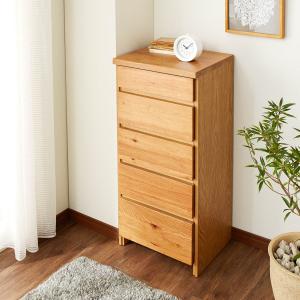 オーク材のリビングチェストの商品写真
