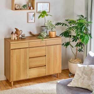 【5月6日までタイムセール】 奥行が選べるカウンターキャビネット[日本製] <奥行30/奥行40cm>の商品写真