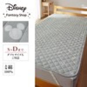 綿素材を使った敷きパッド「ミッキーモチーフ」の商品写真