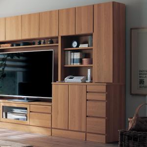 【5月6日までタイムセール】 圧迫感を抑えた壁面収納キャビネット[日本製]の商品写真