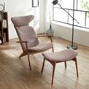 オーク材のパーソナルチェアの商品写真