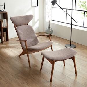 オーク材のパーソナルチェアの商品写真