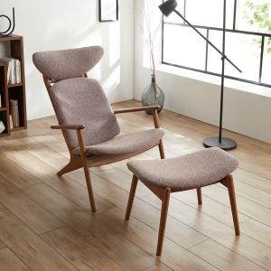 オーク材のパーソナルチェアの商品写真