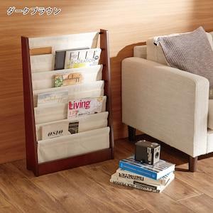 薄型キャンバスマガジンラックの商品写真