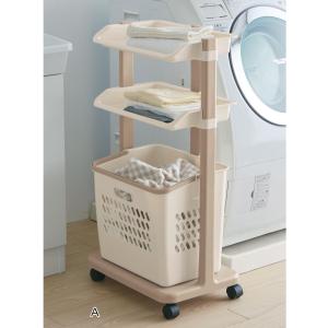 ランドリーラックワゴンの商品写真