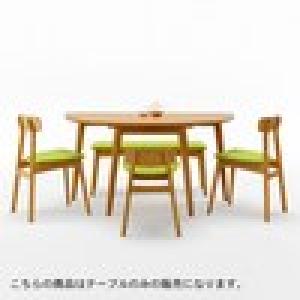 異形のビーチ材ダイニングテーブル"BOSCO+PLUS" <4人用/5人用>の商品写真