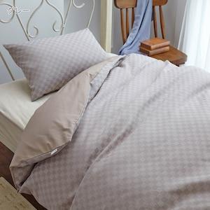 ブロック柄の日本製布団カバー <掛け布団カバー単品/2点セット>の商品写真