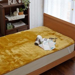 日本製フォックス調生地の敷きパッドの商品写真