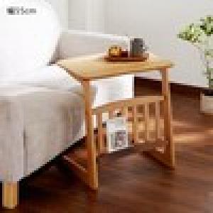 オーク材のソファサイドテーブルの商品写真