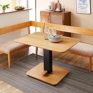 ガス圧式昇降ダイニングテーブル <4人用>の商品写真