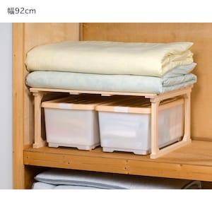ひのきの押入れ収納ラックの商品写真