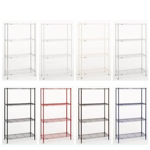 【幅・奥行2.5cmピッチサイズオーダー】 スチールラック(高さ140cm)の商品写真