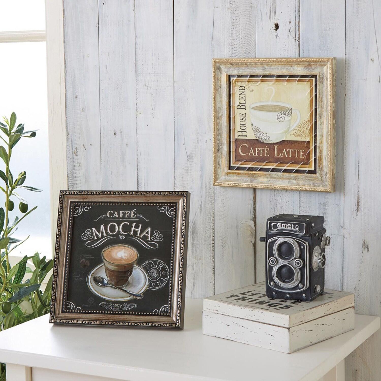 8デザインから選べるカフェ風アートフレーム <約19cm角>の商品写真