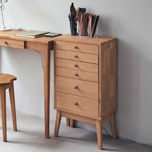 【5月6日までタイムセール】 天然木アルダー材でつくった書類チェストの商品写真