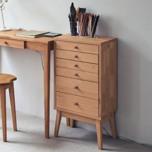 【5月6日までタイムセール】 天然木アルダー材でつくった書類チェストの商品写真