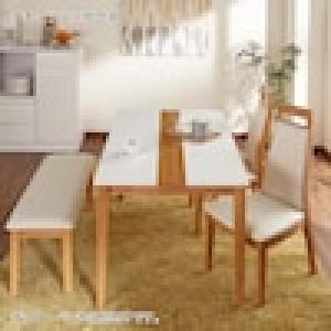 ツートンダイニングテーブル <4人用>の商品写真