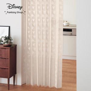 【4月27日までまとめ買いでお得】じゃばらに折りたためるフリーカット間仕切りロングカーテン「ミッキーモチーフ」の商品写真