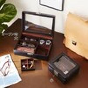 鍵付きアクセサリーケース・ジュエリーボックスの商品写真